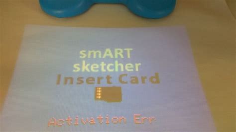 smart sketcher card init 41 error|smART sketcher .